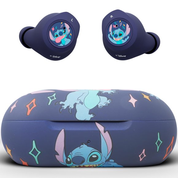 Auriculares Bluetooth iJoy Disney Lilo and Stitch con funda de carga