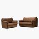 thumbnail image 1 of Juego De Living Caburga 3 Y 2 Cuerpos Chocolate, 1 of 4