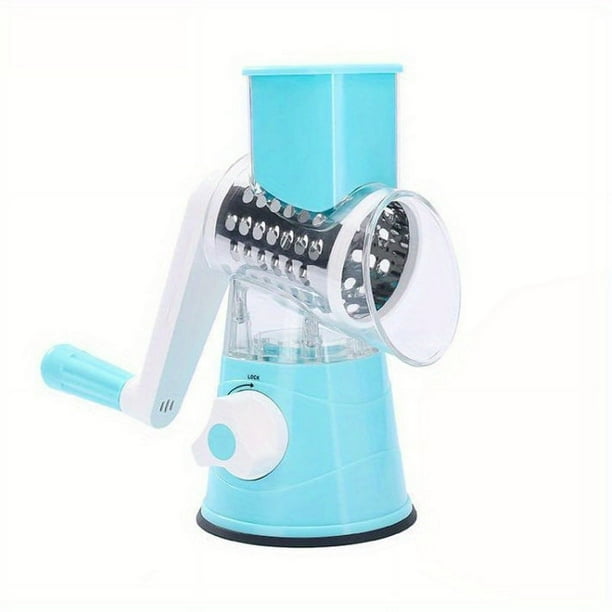 1 Set, 4in1, Vegetable Slicer, Multifunctional Fruit Slicer, Manual Food Grater, Vegetable Grater, Rotary Cutter, Potato Grater, Household Potato Chopper, Vegetable Grinders, Kitchen Stuff, Kitchen Ga