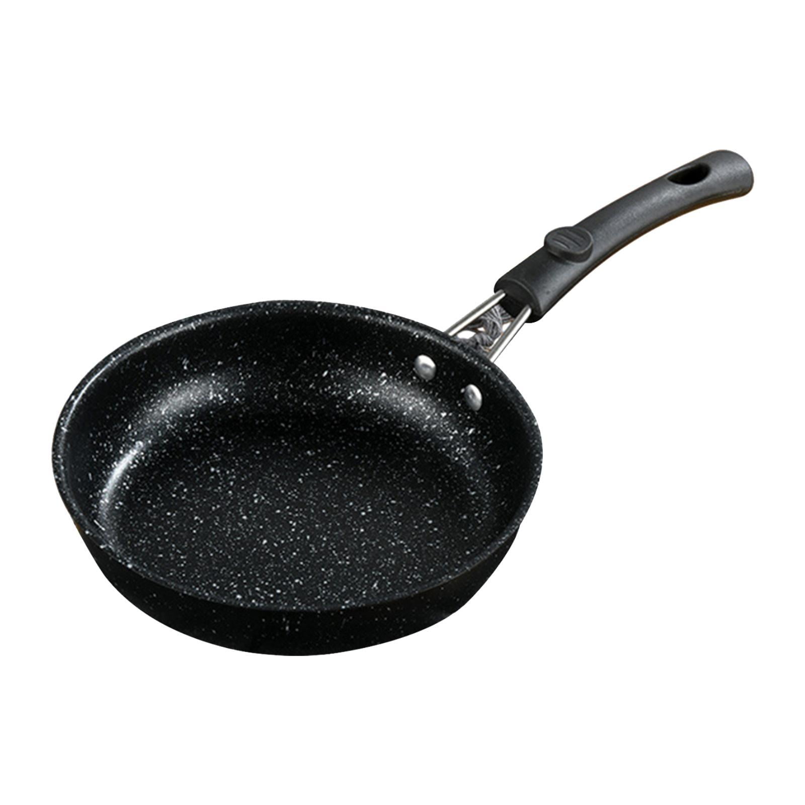 Magideal - Sartén Wok De Hierro, Tortilla General, Panqueques Sin Recubrimiento, Utensilios De Cocina, Sartén Wok Antiadherente Para Estufas, Cocina De Inducción 20cm