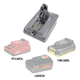 thumbnail image 2 of Adaptador Convertidor de Batería para Negro +Decker 18V Baterías de Litio Compatible con para Dy*son V6 V7 V8 Series Aspiradora, 2 of 6