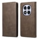 thumbnail image 1 of Funda tipo cartera con bloqueo RFID para Xiaomi Redmi Note 15 Pro Plus Con tapa abatible, portatarjetas, cierre magnético, TPU y soporte Marrón, 1 of 6