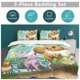 thumbnail image 5 of Eevee Eeveelution 3-Piece Bedding Set Soft Warm And Comfortable Soft Bed Set for Bedroom, 5 of 5
