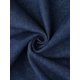thumbnail image 5 of Vestido de Maternidad de Mezclilla con Cuello Tipo Babydoll de Manga Larga de Algodón con Botones para Mujer INSPIRE CHIC Otoño M Azul Profundo, 5 of 6