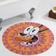 thumbnail image 5 of Coraje, el Perro Cobarde Alfombra Redonda de Felpa Coral, Antideslizante, No Desprende Pelusas, Lavable y Duradera para Salón, Dormitorio y Habitación de Niños 60cm, 5 of 6
