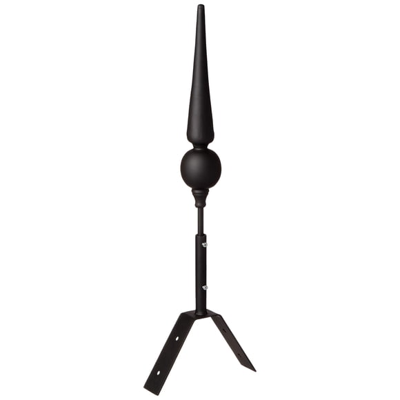 Minial Dalvento 103BMX Roman para exteriores Finial Dalvento, acero negro