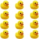 thumbnail image 1 of Juguetes de baño para preescolar Rubber Ducks, color amarillo, 12 unidades, 1 of 7