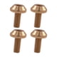 thumbnail image 5 of 4x Bicicleta Botella De Agua Jaula Perno Tornillo Bicicleta Jaula Perno Montaña Ciclismo M5x12mm Oro, 5 of 5