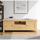 thumbnail image 1 of Rack TV "Mozart" Mueble de Televisión de Madera con Cajón - Natural - 150x40x65 cm, 1 of 3