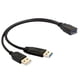 thumbnail image 1 of 2 Puertos USB 3.0 Hembra A Adaptadores De Cable De Extensión Y De Cabezal Macho USB, 1 of 3