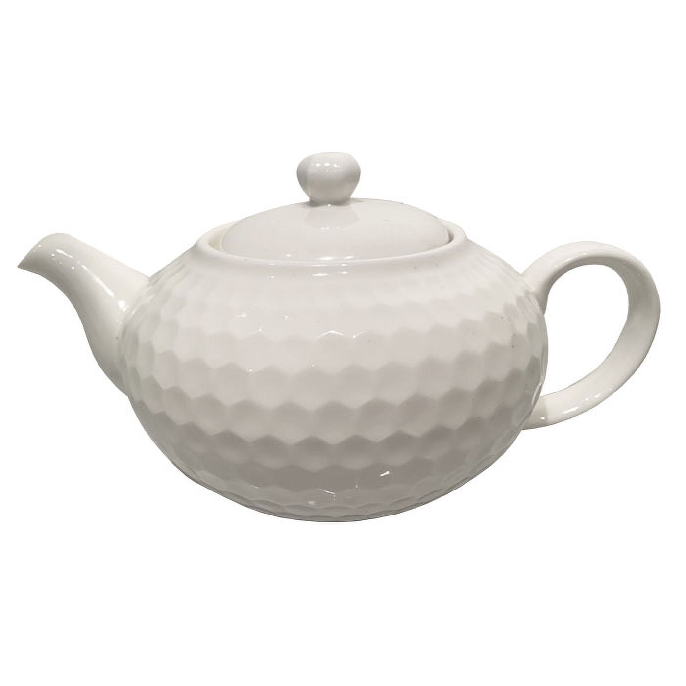 Bric - Tetera Blanca De Porcelana