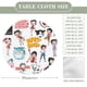 thumbnail image 2 of Betty Boop-theme Fitted Round Tablecloths Elastic Edged Table Covers Waterproof Table Cloth for Kitchen Holiday Party Tables Decor 150cm, 2 of 6