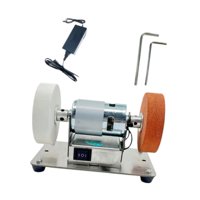 Magideal - Mini Lijadora De Banda Lijadora De Banda Eléctrica De Bajo Ruido Multifuncional Mini Amoladora De Banda De Banco Amoladora De Banda Para Trabajo De