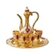 thumbnail image 5 of Juego De Licor Para Vino Dispensador Copa De Vino Bandeja Para Servir Vasos Oro Rojo Rosa, 5 of 5
