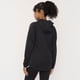 thumbnail image 3 of Polerón Mujer Deportivo Zipper Mix Tela Negro Corona, 3 of 5