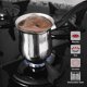 thumbnail image 5 of Cafetera Destalya de acero inoxidable turco, 300 ml, color negro, 5 of 7