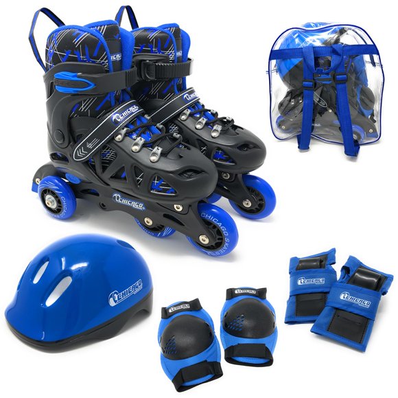 Patines en línea Chicago Skates para niños – Set de equipo de protección