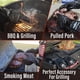 thumbnail image 4 of Guantes Para Barbacoa 700 °f Resistentes Al Calor Impermeables 43 Cm, 4 of 9