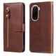 thumbnail image 2 of Funda con Cremallera para Xiaomi Poco M7 4G, Carcasa Cartera de Cuero PU con Soporte y Tarjetero, 2 of 5