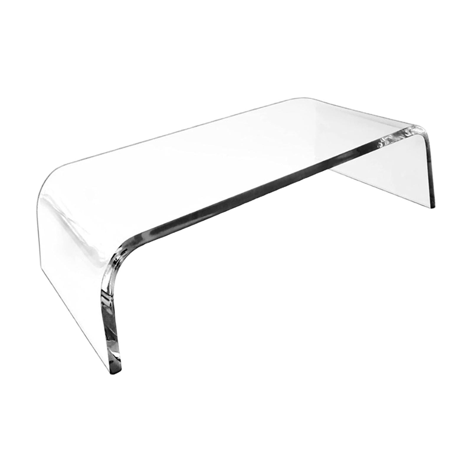 Bothyi - Soporte Para Pc, Soporte Transparente Para Monitor De Computadora, Estante De Almacenamiento Para Escritorio, Oficina, Hogar, 36x19x10cm