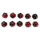 thumbnail image 1 of Dados De Poliedro De Varios Lados D12 Para D&D TRPG Juego De Mesa Rojo + Negro, 1 of 5