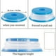 thumbnail image 4 of 1 Pc Collapsible Microwave Splash Guard, Round Ventilated Collapsible Microwave Food Cover With Easy Grip Handle, Food Filter Dishwasher Safe, Meal Prep Gadgets, Kitchen Tools, 4 of 5