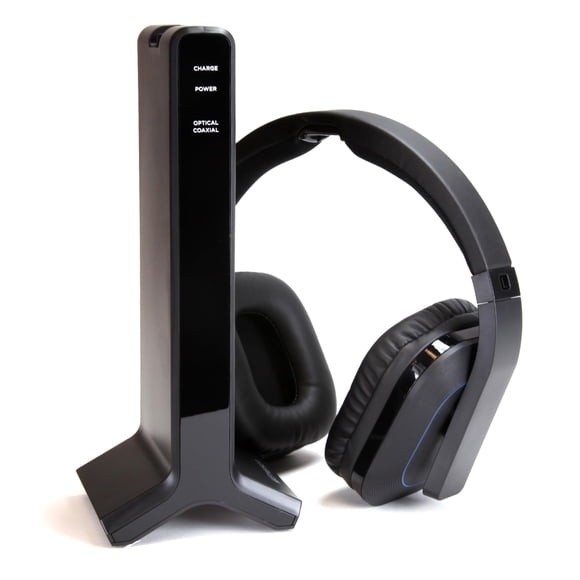 Audífonos Inalámbricos para TV Emerson EE-9000 con Transmisión RF de 2.4GHz, Batería Recargable, Con