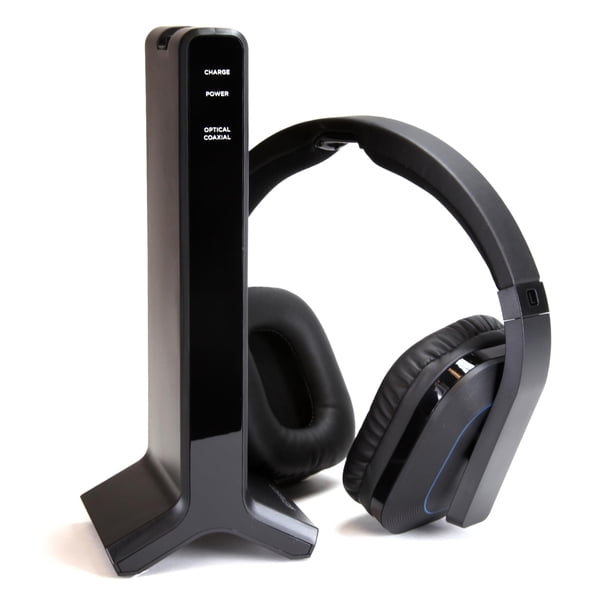 Audífonos Inalámbricos para TV Emerson EE-9000 con Transmisión RF de 2.4GHz, Batería Recargable, Con