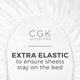 thumbnail image 4 of Sábana ajustable CGK Unlimited Hotel Luxury Queen White, 4 of 6
