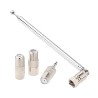 Magideal - Telescópica Portátil F A Adaptador De Tv 16-72Cm De Varilla De Radio De Repuesto Para Radio Tv Av Receptor Mini Sistema