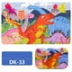 thumbnail image 1 of 60pcs Jigsaw Puzzle Cartoon Animal Vehicle Games Baby Educational Toys, For Kids Christmas Gifts, 1 of 5