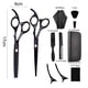 thumbnail image 2 of Juego de 10 tijeras de corte de pelo, kit profesional para peluquería, salón y hogar., 2 of 5