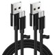 thumbnail image 1 of Cable USB Tipo C UDATON 3A Trenzado en Nylon 6m Paquete de 2, 1 of 7