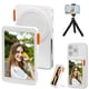 thumbnail image 1 of Monitor inalámbrico magnético para selfies del celular con cámara trasera, blanco, 1 of 6