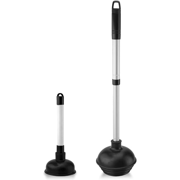 Desatascador NEIKO 60169A de 2 piezas con minilavabo y desagüe