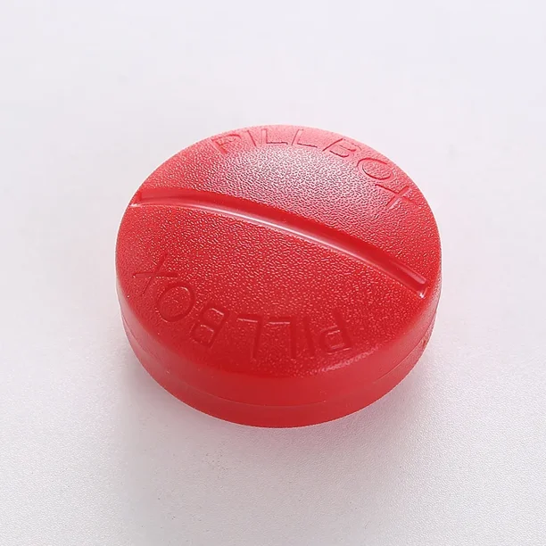 4-cell Cover Convenient Pill Box Portable Pill Box Mini Pill Box Pill Health Box Medicine Storage Box Personal Health Care