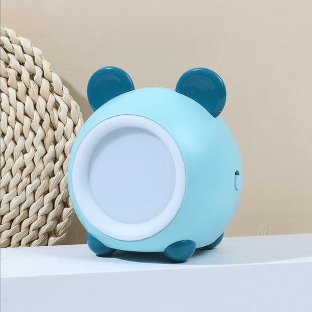 1pc Nursery Night Light, The LED Bedside Lamp For Breastfeeding And Sleep Aid, USB Rechargeable,Three Colors Adjustable, For Babies And Kids Bedrooms
