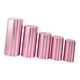 thumbnail image 3 of 5x Cubiertas De Pilar De Soporte De Plinto Decoraciones De Fiesta Para Fiesta De Bodas De Compromiso Rosa, 3 of 5