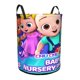 thumbnail image 2 of Chu Chu TV Cesta de lavandería de gran capacidad redonda con asa, bolsa para ropa sucia plegable, almacenamiento para dormitorio, baño y lavadero 44x35 cm, 2 of 6