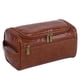 thumbnail image 5 of Bolsa De Maquillaje De PU, Organizador De Viaje, Bolsa De Afeitar, Bolsa De Cosméticos De Viaje Marrón, 5 of 5