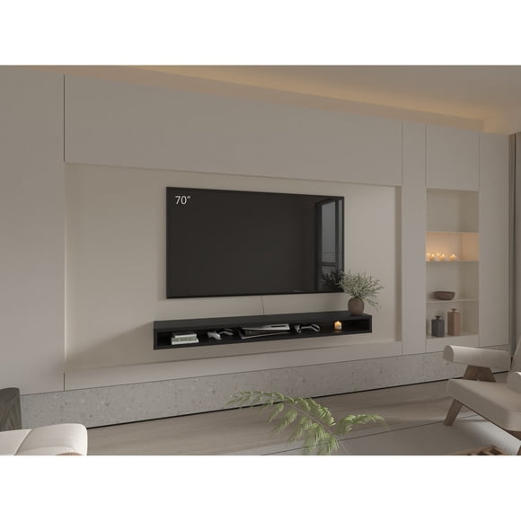 Panel TV 75" Luft 180x15x29,6 Cm Wengue