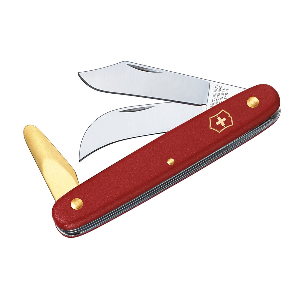 Navaja Para Injertar Hoja 50 Y 51 Mm Color Rojo Victorinox