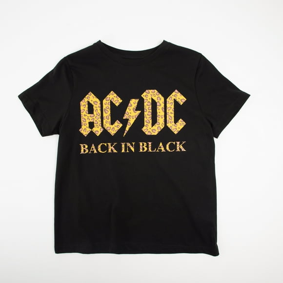 Polera Mujer YOU Acdc Animal Negro