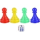thumbnail image 1 of Coldeul Plastic Pieces Pawn Chess Pieces Dice Set fo Inpuerta and Outpuerta Board Tarjeta Games Accessoies, 1 of 7