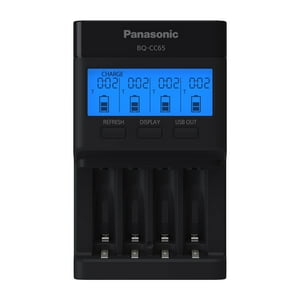 Cargador De Baterías Panasonic Bq-Cc65Akbba Super Advanced