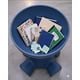 thumbnail image 4 of Mesa De Arrimo Multifuncional Con Compartimento Organizador Integrado Azul, 4 of 6