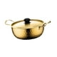 thumbnail image 3 of Olla De Cocina De Ramen Coreano, Utensilios De Cocina Para Fiestas En El Patio, Senderismo, Picnic, 18cm, Dorado, 3 of 5