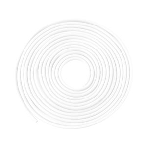 Ioensy - Protector De Borde De Puerta De Coche, Accesorios Exteriores De Goma Para Camión, Atv, Blanco