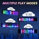 thumbnail image 3 of Letrero LED para tienda RAYHOME Scrolling, enorme publicidad brillante, 3 of 7