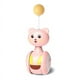 thumbnail image 1 of Funny Cat Toys Self Hi Cat Toy Ball Funny Tumbler Cat Catch Ball Colorful Feather Cat Stick, 1 of 3